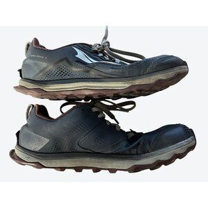 Altra Women's ALOA4VR7408 Lone Peak 5 Trail Running Shoe Navy Burgundy US 8